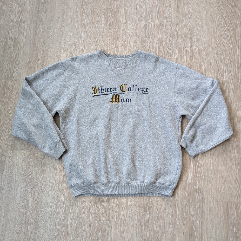 Vintage Gear For Sports Sweater Women's Small Ithaca College Mom Oversized